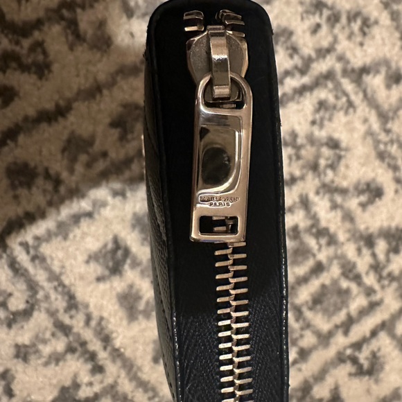 Saint Laurent Cassandre Matelassé Zip Around Wallet - Picture 3 of 6